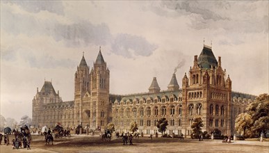 The Natural History Museum, by Alfred Waterhouse. London, England, 1876