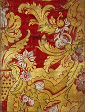 Panel, detail. England, early 18th century