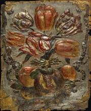 Panel, detail. Spain, 18th century