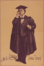 J. L. Toole as The Don, by Fredk Dangerfield. London, England, 19th century