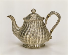 Teapot, by Robert Hennell. London, England, 1859