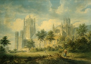 Ely Cathedral, by Edward Dayes. England, 1792