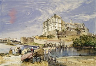 Vila do Conde, Portugal, by James Holland. England, 1837
