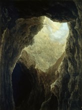 A Cavern in the Campagna, by John Robert Cozens. Rome, Italy, 1778