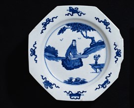 Plate, by Bow Porcelain Factory. London, England, mid-18th century