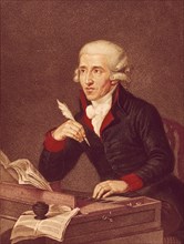 Joseph Haydn, by Luigi Schiavonetti. London, England, 1825