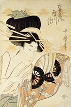 The Courtesan Ichikawa of The Matsubaya, by Kitagawa Utamaro. Japan, late 18th century