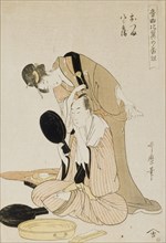 Otsuma and Hachirobe, by Kitagawa Utamaro. Japan, late 18th century