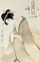 Courtesan, by Kitagawa Utamaro. Japan, late 18th century