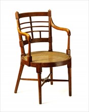 Armchair, by Collier & Plucknett. Warwick, England, 1875-80