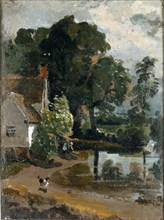 Willy Lott's House Near Flatford Mill, by John Constable. England, 1810