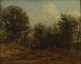 A Wood, by John Constable. England, 1802