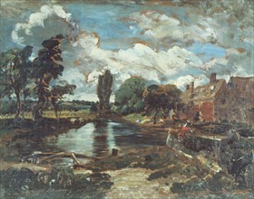 Flatford Mill, by John Constable. Suffolk, England, 1811