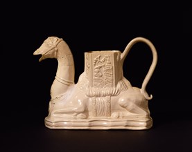 Teapot in the shape of a camel. England, 18th century