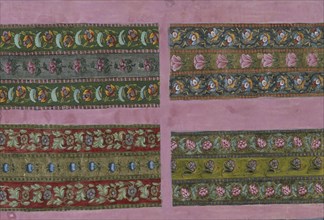 Textile designs. India, 18th century