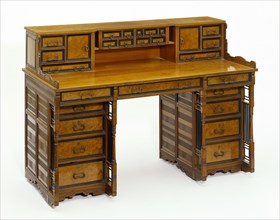 Desk, by Thomas Jeckyll. England, late 19th century