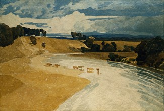 On The Trees at Rockcliffe, by John Sell Cotman. England, 18th-19th century