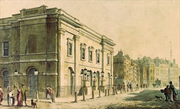 Drury Lane, by G. Shepherd. London, England, 1812