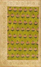 Textile design. India, 18th century