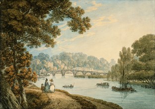 Richmond, Surrey, by Thomas Hearne. Britain, 1790