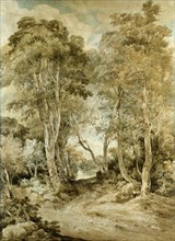 Wood Scene, by John Crome. England, early 19th century