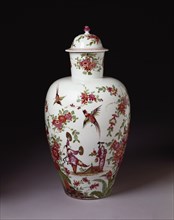 The Augustus Rex vase. Meissen, Germany, mid-18th century