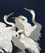 Cranes. Japan, 19th century