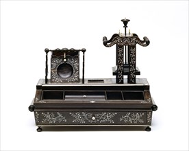 Ink and watch stand. Monghyr, India, mid-19th century