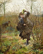 Spring, by Frederick Walker. England, mid-19th century