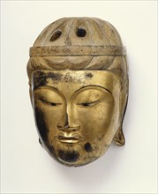Bodhisattva mask. Japan, 14th century