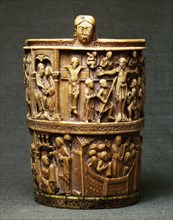 Basilewsky Situla; holy water bucket or situla. Milan, Italy, 980 AD