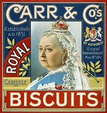 Tin of Royal Biscuits, by Carr & Co. England, 19th century