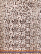 Small Syringa, furnishing fabric, by Edward William Godwin. England, 19th century