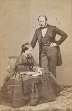 Portrait de la reine Victoria et du prince Albert