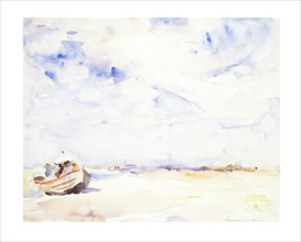 Shore Scene, by William Frederick Mayor. England, 19th century