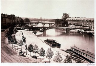 Baldus, Paris, Overall view taken from the Pont Royal