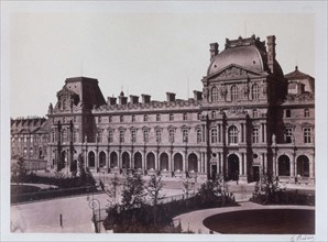 Baldus, Paris, Nouveau Louvre, Place Napoléon