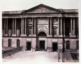 Baldus, Paris, Louvre, the Colonnade