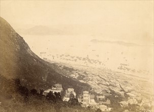 Hong Kong (Chine) vue du Peak