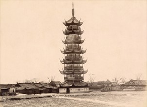 Pagoda near Shanghai (China)
