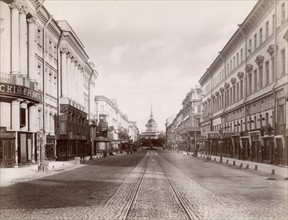 Russia, Nevsky Prospect in St. Petersburg