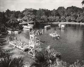 Panoramic view of Silver Springs, Florida