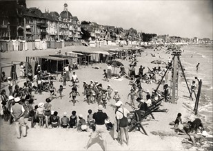 Les vacances à La Baule, août 1937