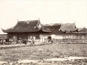 China, group of houses