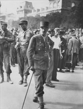 Le général Leclerc lors de la Libération de Paris (août 1944)