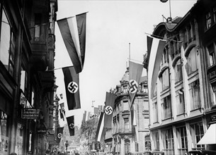 La Sarre avant le plébiscite pour le rattachement à l'Allemagne (1934)