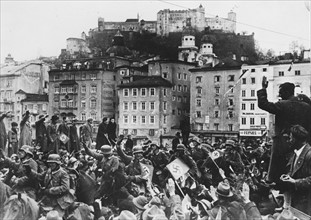 L'Anschluss, annexion de l'Autriche à l'Allemagne (1938)