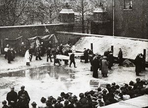 Exécution de 27 tueurs rexistes à Charleroi, en Belgique (1947)