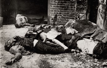 Hostages shot at the Fort de Romainville, near Paris