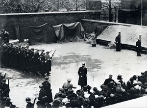 Execution of 27 Rexist killers at Charleroi, Belgium (1947)